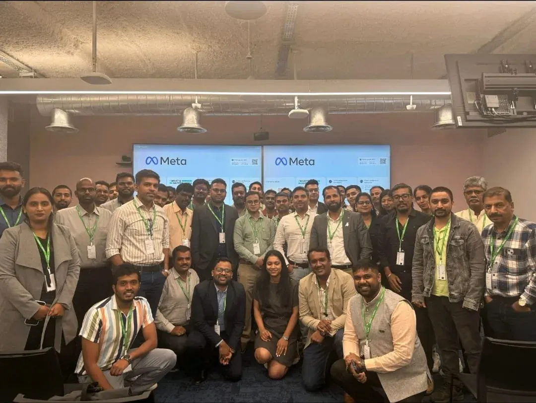 The AQA Worldwide founder with a group at an industry event